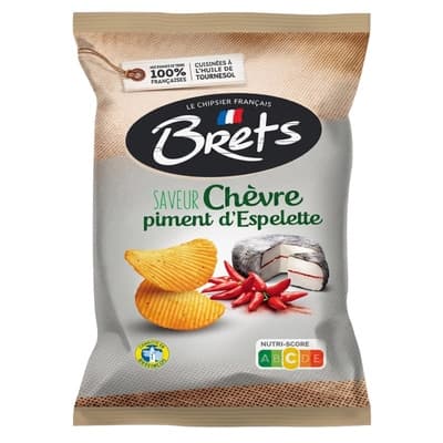 Brets Chipsy s kozím sýrem a paprikou