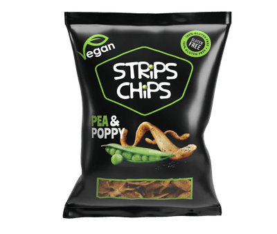 Strips Chips Hrachové s mákem