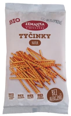 Biopekárna Zemanka PRO36 Bio bezlepkové tyčinky natur