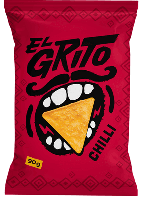 El Grito Tortilla chipsy, chilli 90.0 g