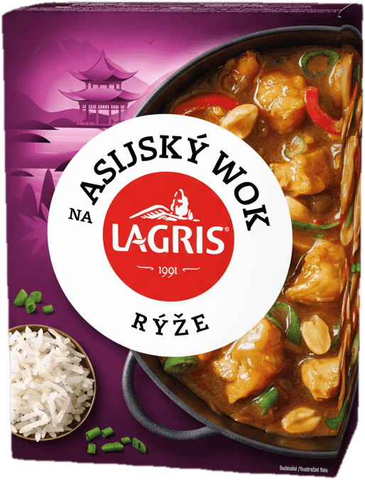Lagris Rýže na asijský wok