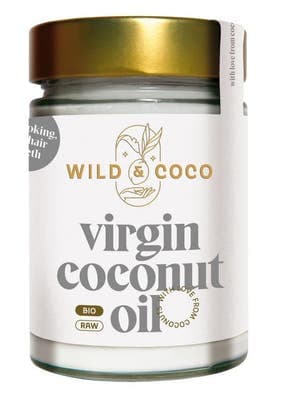 Wild & Coco BIO Panenský kokosový RAW olej