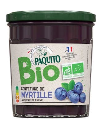 Paquito BIO džem borůvkový 55%