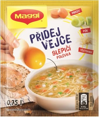 Maggi Přidej vejce Slepičí polévka 43.0 g