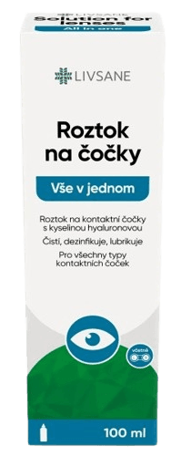 LIVSANE Roztok na kontaktní čočky 100ml