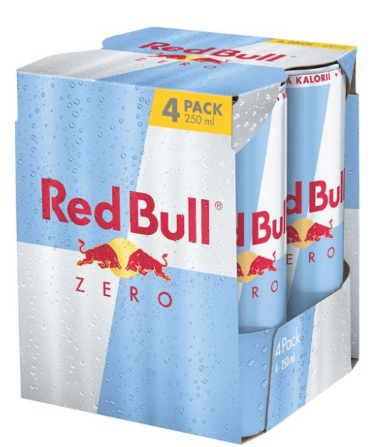 Red Bull Zero Pack 4×250 ml