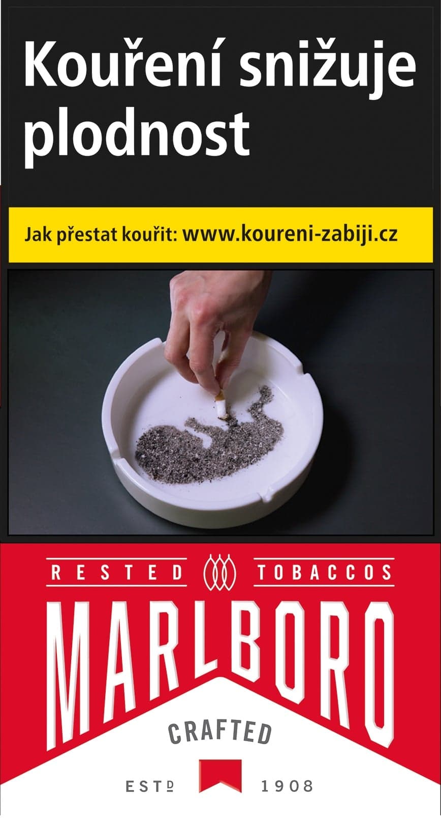 Marlboro Crafted Red 100 1 krabička