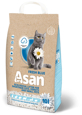 Asan Cat Fresh Blue podestýlka pro kočky