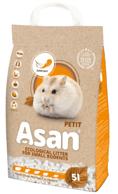 Asan Petit podestýlka pro malé hlodavce