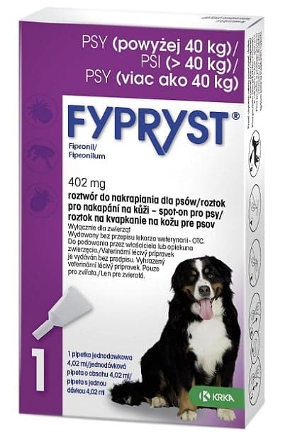 Fypryst 402mg spot-on pro psy 1x4.02ml 4,02 ml