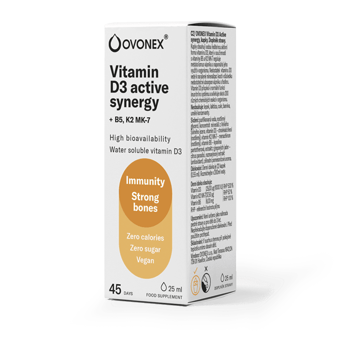Ovonex Vitamin D3 Aktivní synergie 25ml