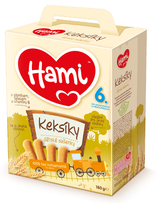 Hami Keksíky dětské sušenky 6m+