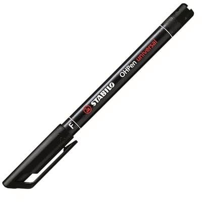 Stabilo Permanentní popisovač - OHPen universal - fine - černá