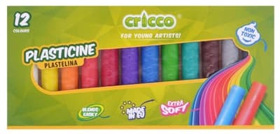 Cricco Modelovací hmota - 12 barev, 180 g