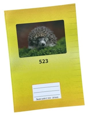 Papírna Martiník Sešit č. 523 - A5, linkovaný, 20 listů