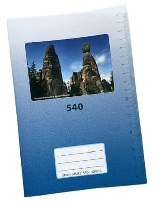Papírna Martiník Sešit č. 540 - A5, čistý, 40 listů