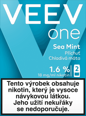 VEEV ONE Sea Mint 2 náplně do e-cigarety