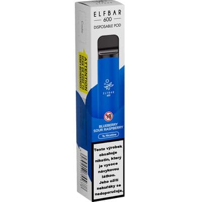 ELF BAR 600 Blueberry Sour Raspberry 20 mg