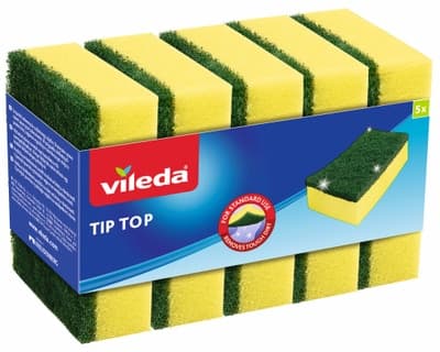 Vileda Tip Top houbička na nádobí 5.0 ks