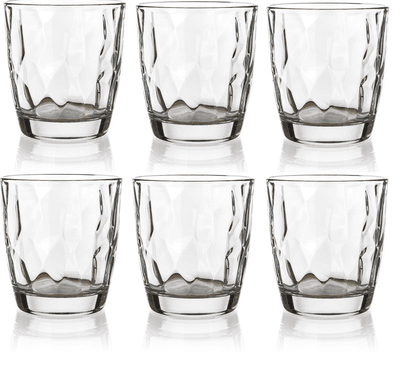 Bormioli Sada sklenic DIAMOND čirá 300ml
