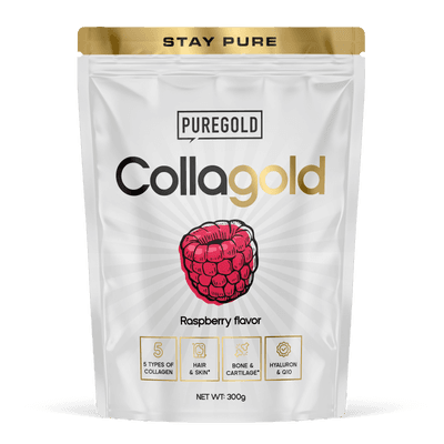 PureGold CollaGold + kys. hyaluronová Příchuť Malina