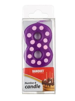 Banquet Svíčka narozeninová č.8