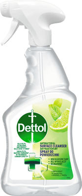 Dettol Antibakteriální sprej na povrchy Limetka a máta