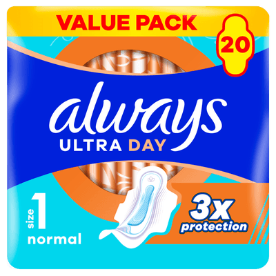 Always Ultra Normal plus hygienické vložky