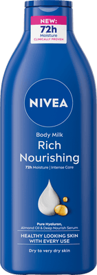 Nivea Body Milk Výživné tělové mléko