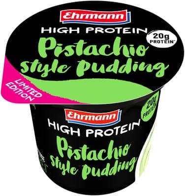 Ehrmann High Protein Pudding Pistachio Style