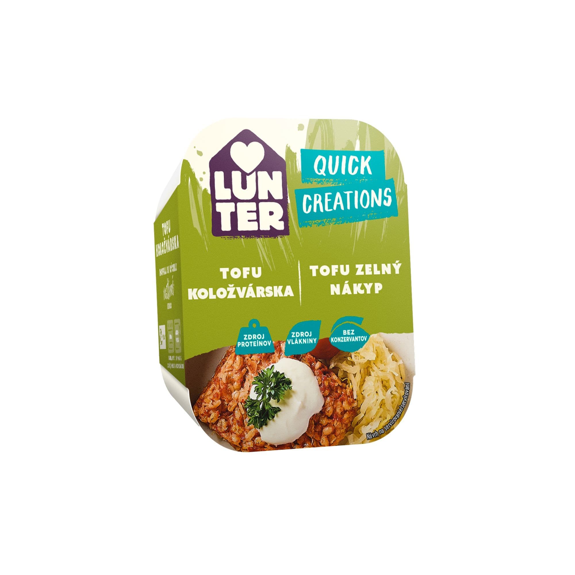 LUNTER  tofu zelný nákyp 190g