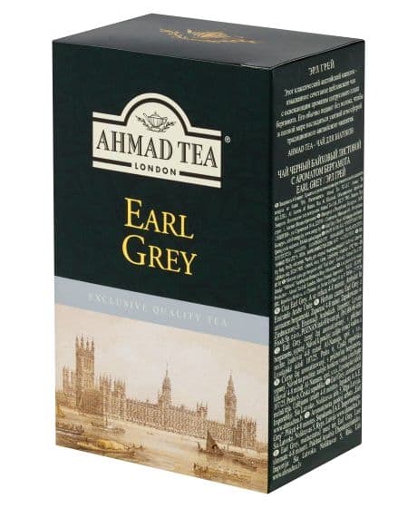 Ahmad Tea Earl Grey Čený čaj s příchutí bergamotu sypaný 100 g