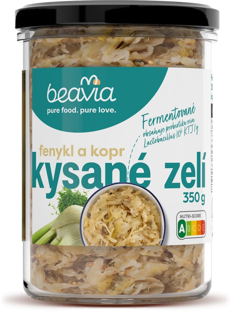 Beavia Kysané zelí fenykl a kopr 350g