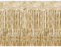 Párty opona 100 x 200 cm zlatá 1 ks