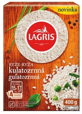 Lagris Rýže kulatozrnná (varné sáčky)