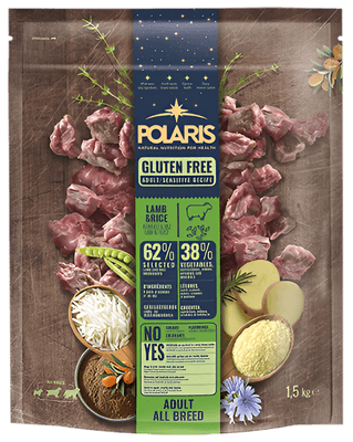 Polaris Granule pro psy jehněčí, rýže 1.5 kg