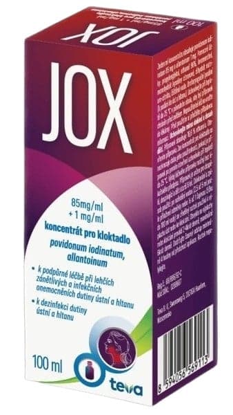 JOX 85MG/ML+1MG/ML Koncentrát pro kloktadlo 1X100ML