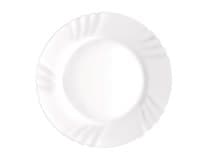 Bormioli Talíř mělký EBRO 25,5 cm oplálové sklo 6 ks