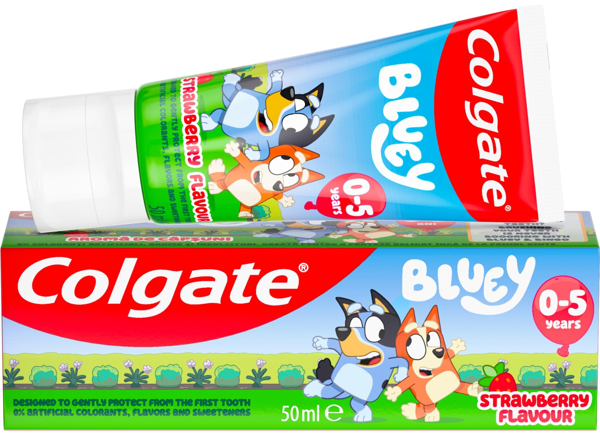Colgate Kids Bluey dětská zubní pasta 0–5 let 50 ml