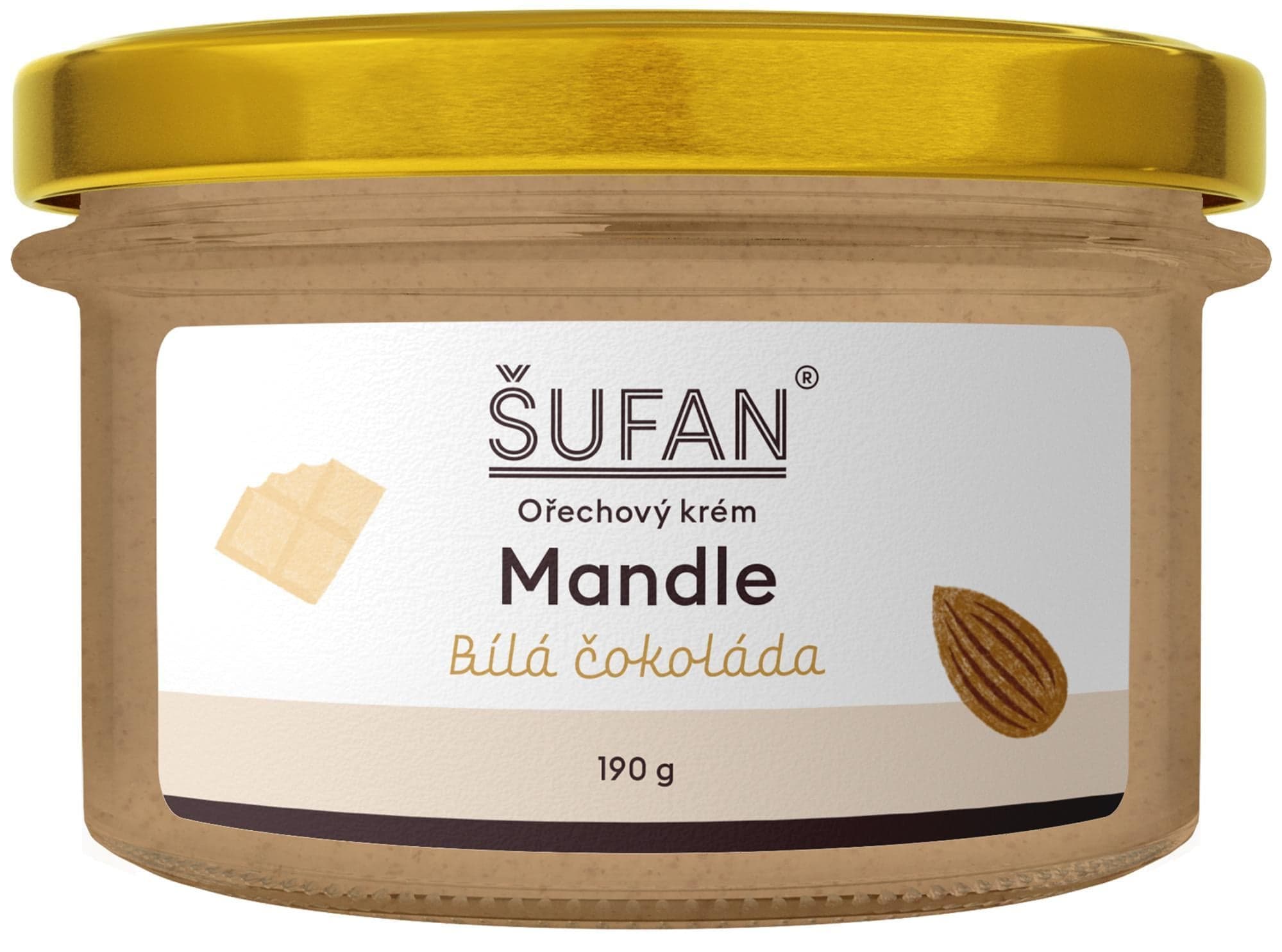 Šufan Mandle s bílou čokoládou