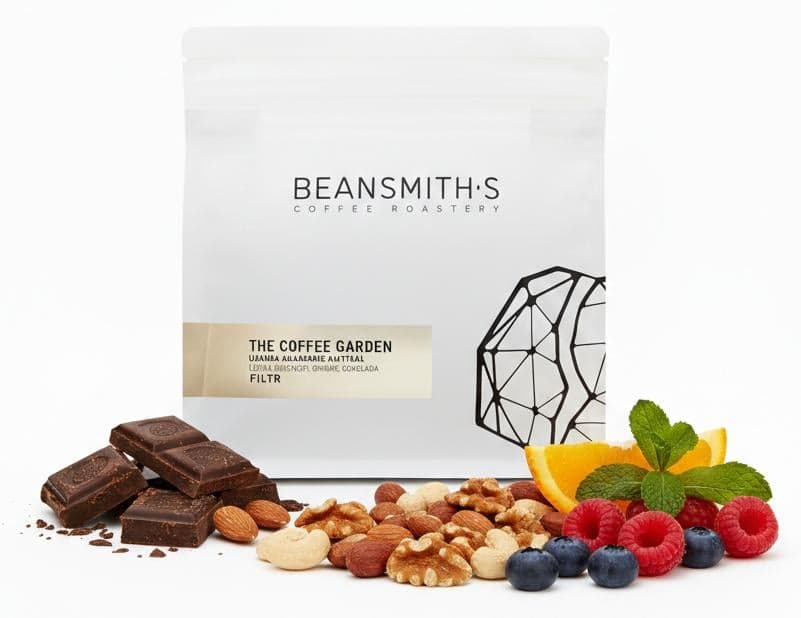 Beansmith's Uganda Coffee Garden filtr zrnková káva