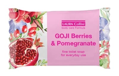 Laura Collini Toaletní mýdlo Goji berries & pomegranate