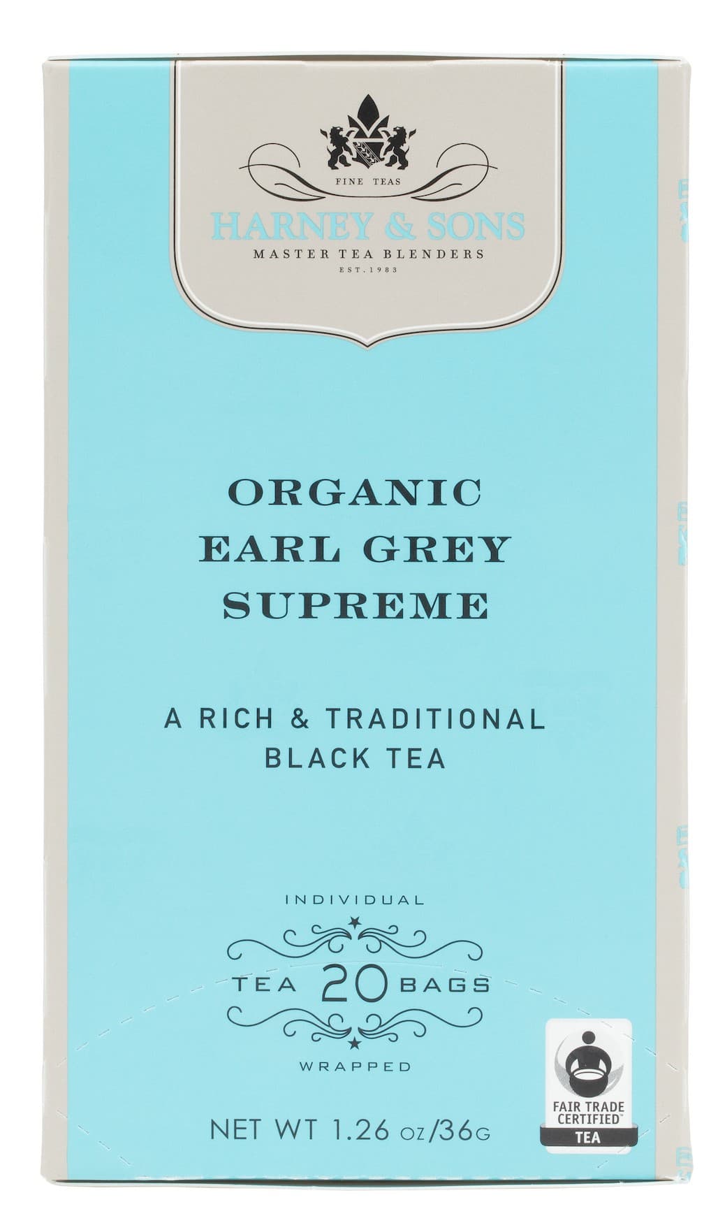 Harney & Sons BIO Earl Grey Supreme černý čaj