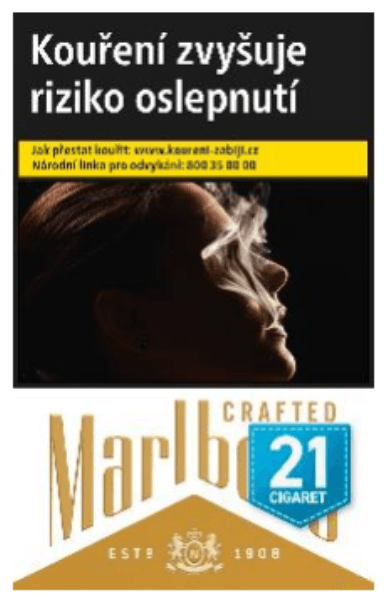 Marlboro Crafted (GOLD) KS BOX 21