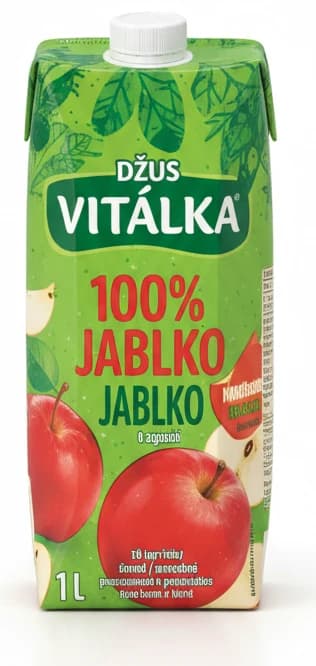 Džus Vitálka 100% jablko 1l