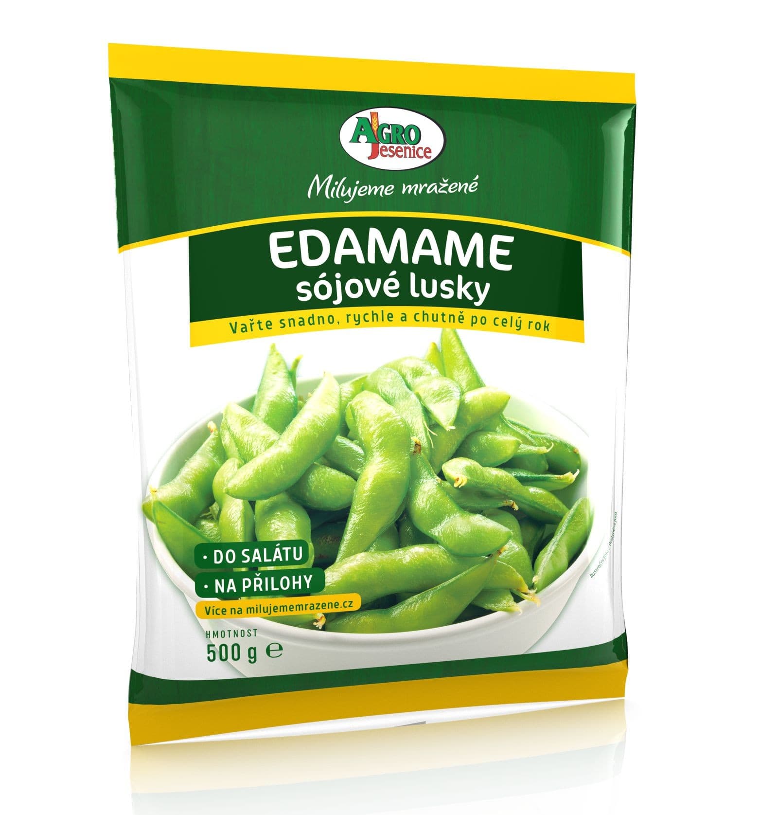 Sójové lusky Edamame mražené 500g