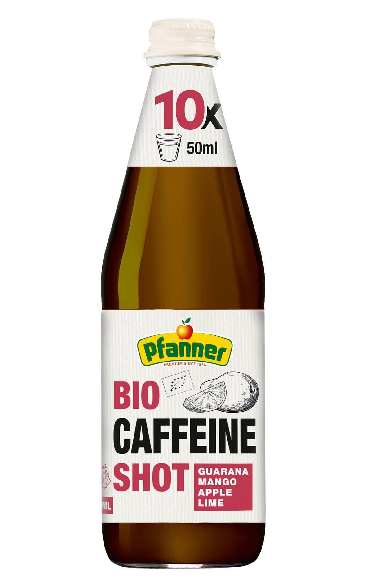 Pfanner BIO Caffeine shot 0,5L