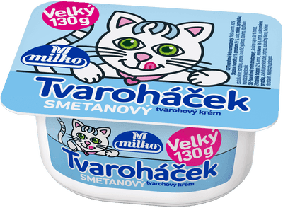 Milko Tvaroháček Tvarohový krém smetanový velký