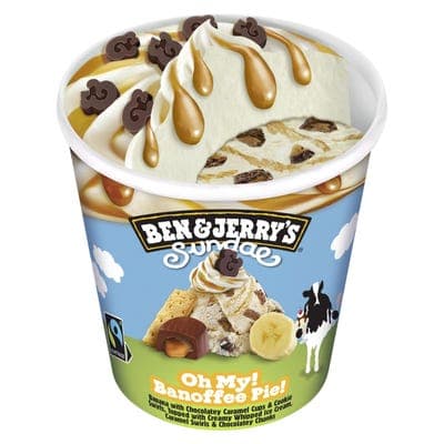 Ben & Jerry's Banoffee Pie Sundae