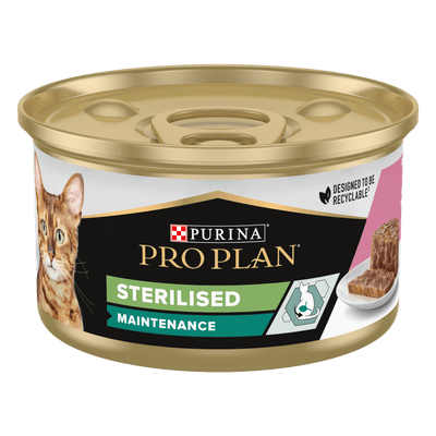 ProPlan Cat Sterilised Maintenance,  tuňák a losos, pro kočky
